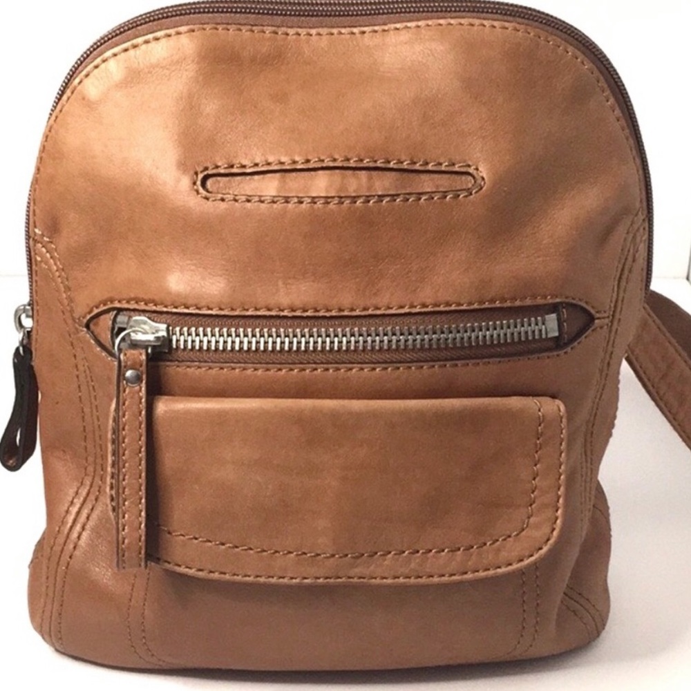 Fossil Long Live Vintage Leather Backpack purse